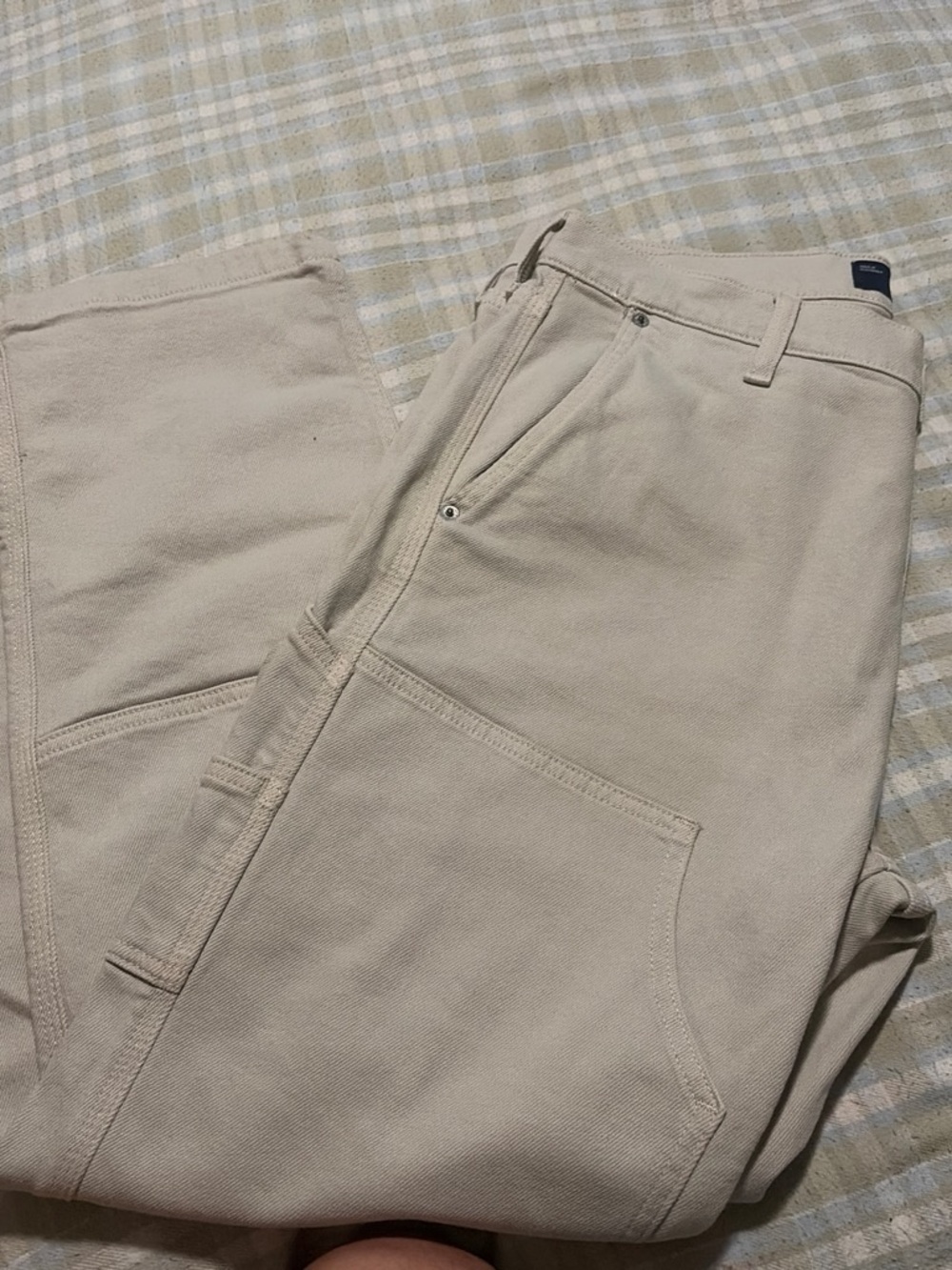 Hollister Men's Cargo Pants - Light Tan